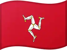 Flag of Isle of Man